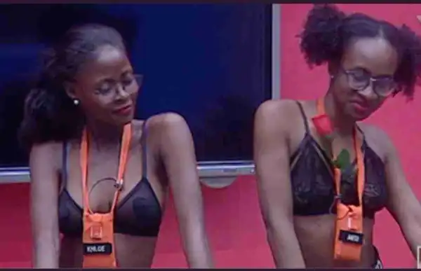 BBNaija: Denrele Edun Reacts As Khloe Returns To The Big Brother House